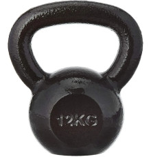 Гиря чавунна Toorx KGV-12 12 кг з гумовою підставкою