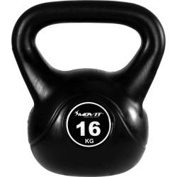 Гиря бітумна Movit 16 кг, чорна