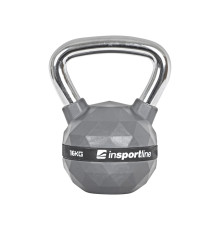 Гиря з гумовим покриттям inSPORTline Kettlebell PU 16 кг