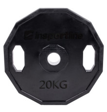 Диск олімпійський inSPORTline Ruberton 20 кг