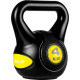 Гиря Movit Kettlebell Dumbbell 4 кг, чорно-жовта