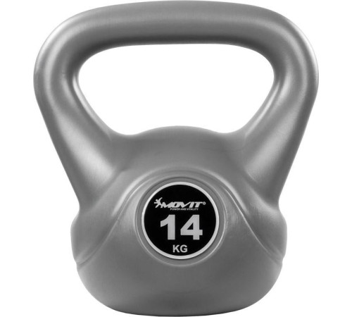 Гиря Movit Kettlebell Dumbbell 14 кг, сіра Гиря Movit Kettlebell Dumbbell 14 кг, сіра