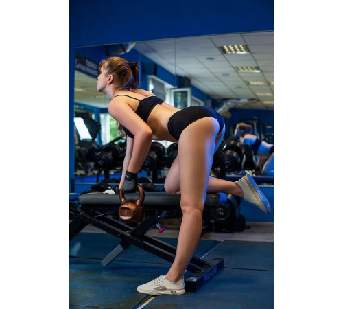 Гиря чавунна RN-SPORT 24 кг, коричнева Гиря чавунна RN-SPORT 24 кг, коричнева