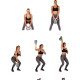 Гиря бітумна Movit Kettlebell 12 кг, сіра