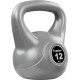 Гиря бітумна Movit Kettlebell 12 кг, сіра