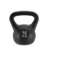 Гиря вінілова Gymtek 10 кг чорна