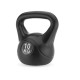 Гиря вінілова Gymtek 10 кг чорна