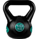Гиря Movit Kettlebell 10 кг, чорно-зелена