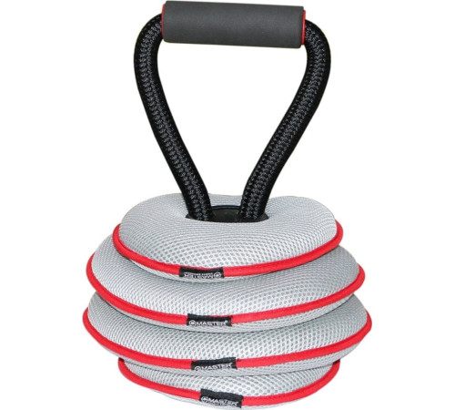 Гиря розбірна м'яка Master Adjustable 0,5 - 9,5 кг Гиря розбірна м'яка Master Adjustable 0,5 - 9,5 кг