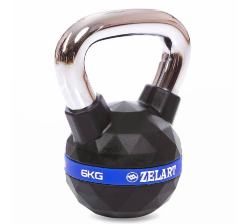 Гиря Zelart FI-1973-6 6 кг Гиря Zelart FI-1973-6 6 кг