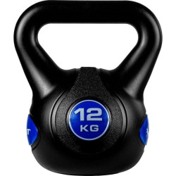Гиря Movit Kettlebell  12 кг, чорно-синя