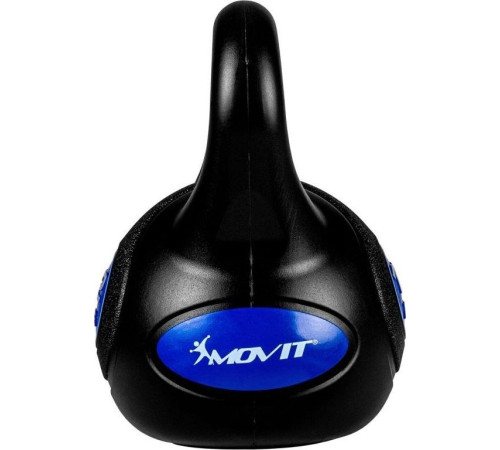 Гиря Movit Kettlebell 12 кг, чорно-синя Гиря Movit Kettlebell 12 кг, чорно-синя