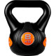Гиря Movit Kettlebell Dumbbell 8 кг, чорно-помаранчева