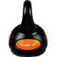 Гиря Movit Kettlebell Dumbbell 8 кг, чорно-помаранчева