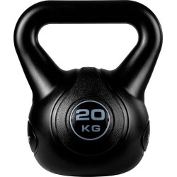 Гиря Movit Kettlebell 20 кг, чорна