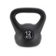 Гиря вінілова Gymtek 12 кг чорна
