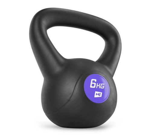 Гиря вінілова Hop-Sport 6 кг HS-PB006KB Гиря вінілова Hop-Sport 6 кг HS-PB006KB