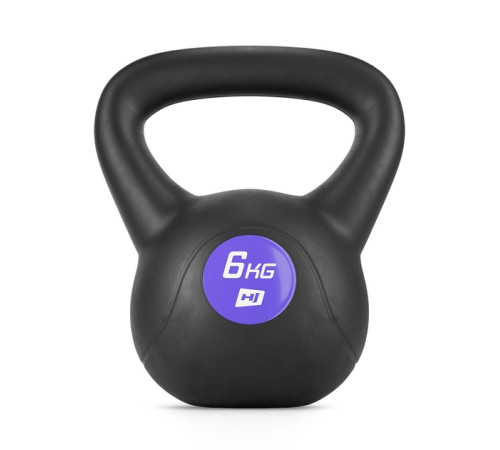 Гиря вінілова Hop-Sport 6 кг HS-PB006KB Гиря вінілова Hop-Sport 6 кг HS-PB006KB