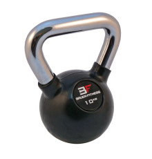 Гиря прогумована Bauerfitness AC-1253 10 кг 
