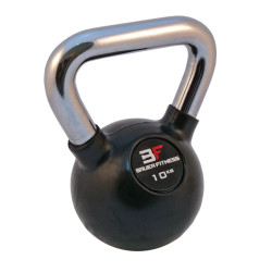 Гиря прогумована Bauerfitness AC-1253 10 кг 