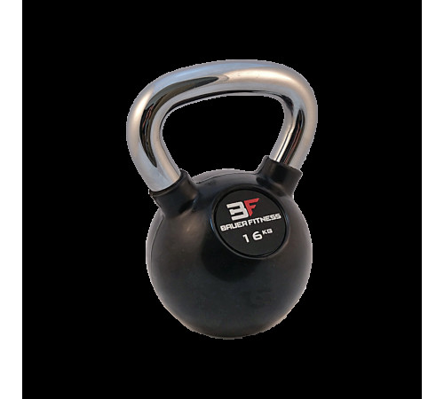 Гиря прогумована 16 кг Bauerfitness AC-1256 Гиря прогумована 16 кг Bauerfitness AC-1256