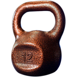 Гиря чавунна RN-SPORT 12 кг, коричнева