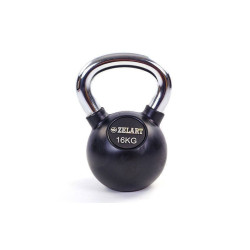 Гиря прогумована Zelart ТА-5162-16 16 кг