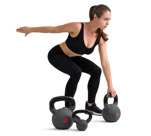 Гиря металева Hop-Sport HS-I020KB 20 кг Гиря металева Hop-Sport HS-I020KB 20 кг