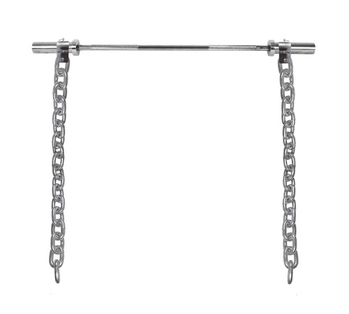 Тренувальні ланцюги зі штангою inSPORTline Chainbos 2x30 кг Тренувальні ланцюги зі штангою inSPORTline Chainbos 2x30 кг