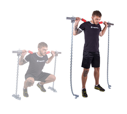 Ланцюги для тренувань inSPORTline Chainbos 2x15 кг. Ланцюги для тренувань inSPORTline Chainbos 2x15 кг.