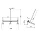 Стійка для штанги HMS STR44