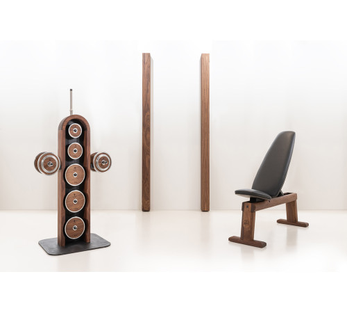 Тренувальна стійка NOHRD SquatRack Classic Walnut Тренувальна стійка NOHRD SquatRack Classic Walnut