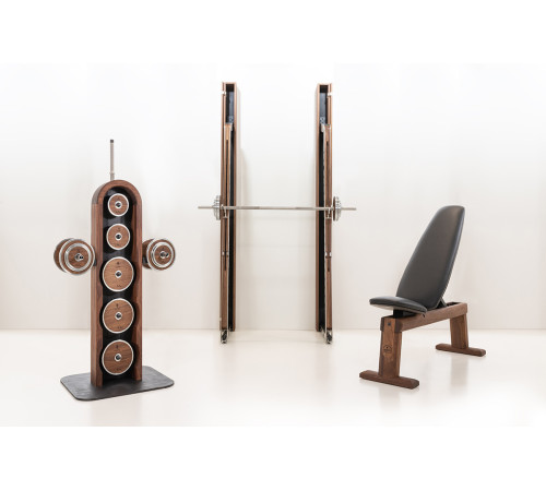 Тренувальна стійка NOHRD SquatRack Classic Walnut Тренувальна стійка NOHRD SquatRack Classic Walnut