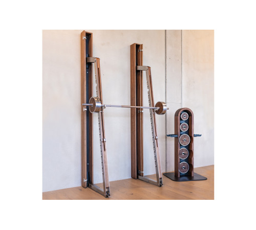 Тренувальна стійка NOHRD SquatRack Classic Walnut Тренувальна стійка NOHRD SquatRack Classic Walnut