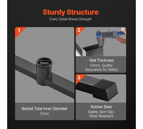 Стійка для вагових дисків VEVOR YFRK-B32