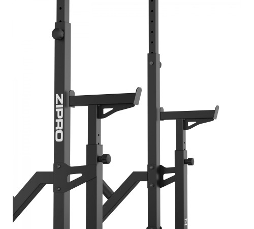 Стійка для штанги Zipro LIFT із захистом і місцем для навантажень Стійка для штанги Zipro LIFT із захистом і місцем для навантажень