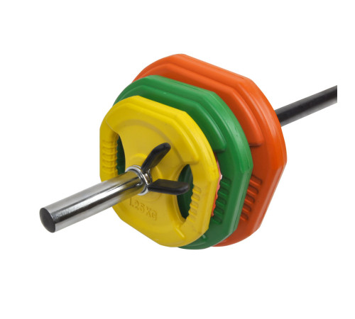 Набір штанг inSPORTline Pump 2-20 кг (30 мм) Набір штанг inSPORTline Pump 2-20 кг (30 мм)