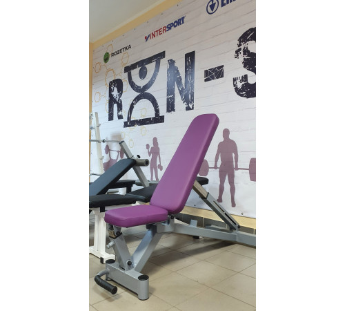 Професійна лавка зі стійками RN-Sport black rock + 4 грифи, 80 кг дисків Професійна лавка зі стійками RN-Sport black rock + 4 грифи, 80 кг дисків