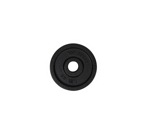 Диск чавунний Top Sport Castyr 1,25 кг Диск чавунний Top Sport Castyr 1,25 кг