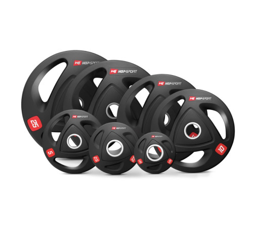 Набір олімпійський Hop-Sport PRO 150 кг з грифом 220 см