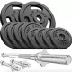 Набір зі штангою та гантелями Hop-Sport STRONG 39 кг