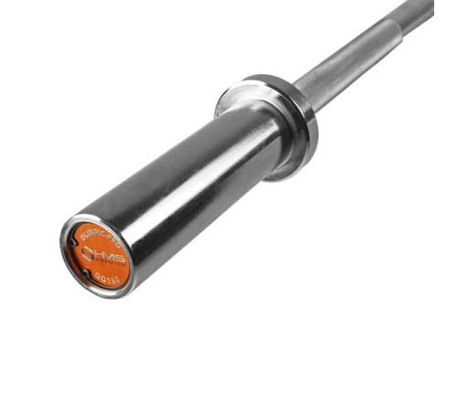 Штанга зі затискачами HMS GO160 OLIMPIJSKI 120 CM LOCK JAW HMS PREMIUM Штанга зі затискачами HMS GO160 OLIMPIJSKI 120 CM LOCK JAW HMS PREMIUM