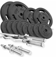 Набір зі штангами та гантелями Hop-Sport STRONG 66 кг