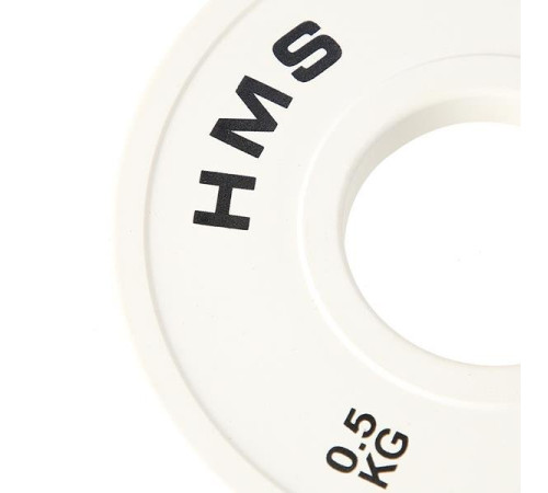 Набір дисків олімпійських HMS CBRS05 2 x 0.5 кг Набір дисків олімпійських HMS CBRS05 2 x 0.5 кг
