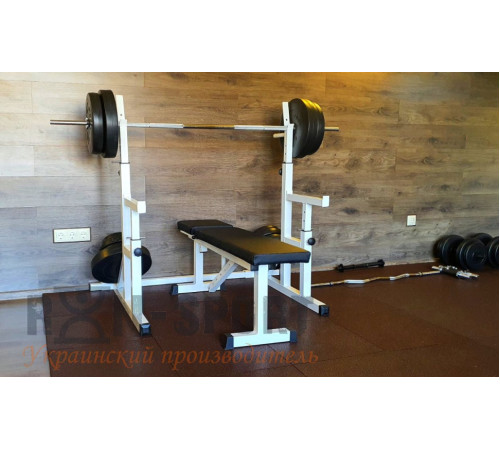 Штанга розбірна RN Sport 65 кг з прямим грифом + рукавиці Штанга розбірна RN Sport 65 кг з прямим грифом + рукавиці