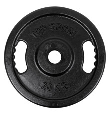 Диск чавунний Top Sport Castyr OL 20 кг