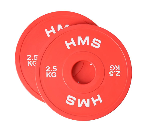 Набір дисків олімпійських HMS CBRS SET 01 10 шт Набір дисків олімпійських HMS CBRS SET 01 10 шт