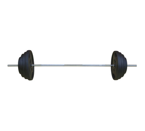 Металева штанга RN-Sport Quatro 65 кг (4х10,2х5,2х2.5, 2х1.25 + гриф 1.5 м) Металева штанга RN-Sport Quatro 65 кг (4х10,2х5,2х2.5, 2х1.25 + гриф 1.5 м)