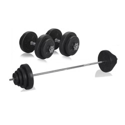 Набір Штанга 42 кг та гантелі по 10 кг Rn-Sport