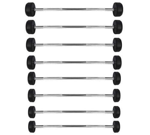 Штанга з гумовим покриттям 35 кг HMS GSG35